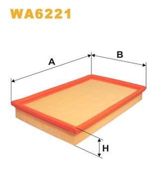 WIX FILTERS Ilmansuodatin WA6221